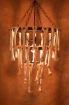 Bone Chandelier with hanging Humerus and Sm Femurs (image for) Bone Chandelier with hanging Humerus and Sm Femurs
